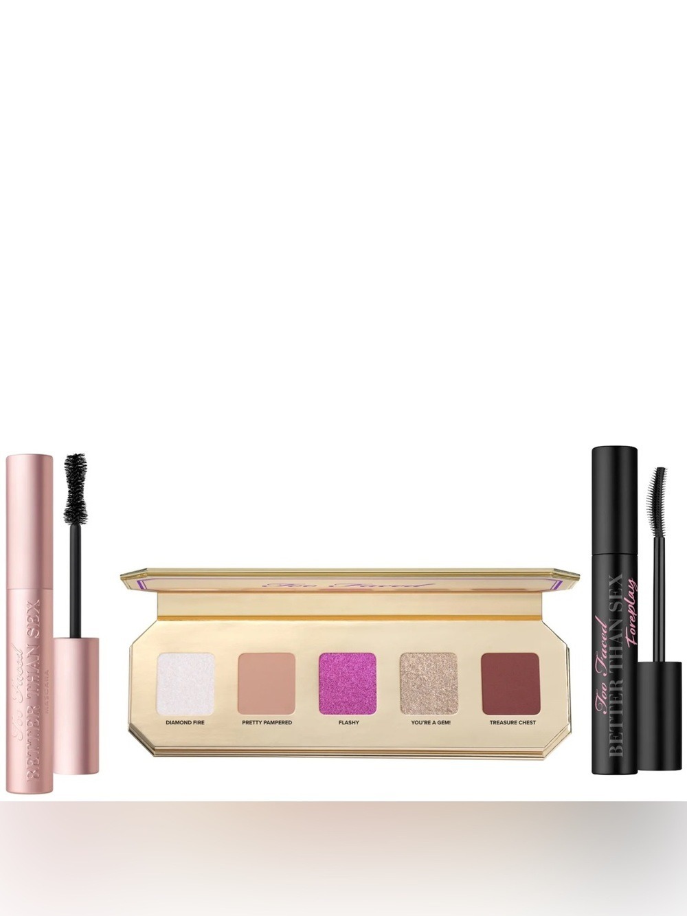 Too Faced You're A Gem! 3-Piece Eye Makeup Set